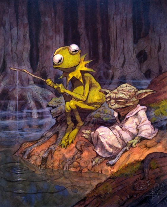 The-Dagobah-Connection-by-Peter-de-Seve-kermit-the-frog-yoda-star-wars.jpg